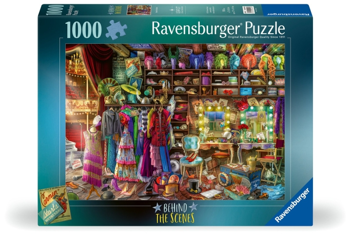 Ravensburger Puslespil bag kulisserne 1000p (12000295) i gruppen LEGETØJ, BØRN & BABY / Legetøj / Puslespil hos TP E-commerce Nordic AB (C86600)