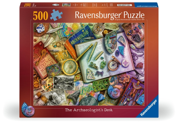 Ravensburger Puslespil Arkæologi 500p (12000699) i gruppen LEGETØJ, BØRN & BABY / Legetøj / Puslespil hos TP E-commerce Nordic AB (C86603)