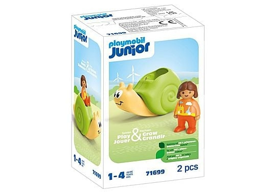 Playmobil Junior: Vuggende snegl med ranglefunktion (71699) i gruppen LEGETØJ, BØRN & BABY / Legetøj / Legetøj hos TP E-commerce Nordic AB (C86621)