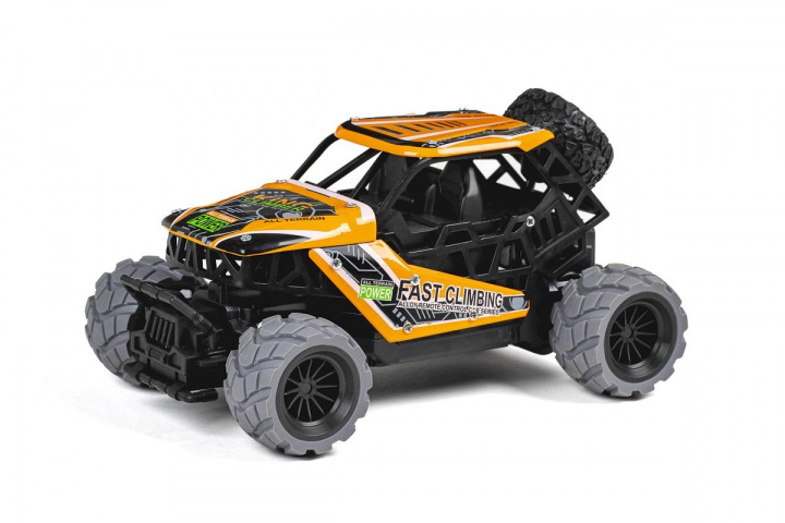 TEC-TOY King Climber R/C 1:18 2,4G 3,7V Li-ion - orange (471415) i gruppen LEGETØJ, BØRN & BABY / Radiostyrede / Radiostyrede biler hos TP E-commerce Nordic AB (C86633)