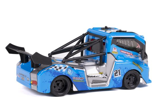 TEC-TOY Premium Truck R/C 1:24 2,4GHz - blå (471424) i gruppen LEGETØJ, BØRN & BABY / Radiostyrede / Radiostyrede biler hos TP E-commerce Nordic AB (C86636)