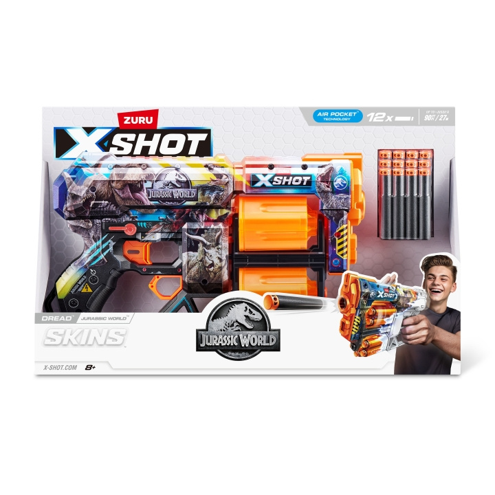 X-Shot Skins - Dread Series 1 (Jurassic) - (36754) i gruppen LEGETØJ, BØRN & BABY / Legetøj / Action spil hos TP E-commerce Nordic AB (C86644)