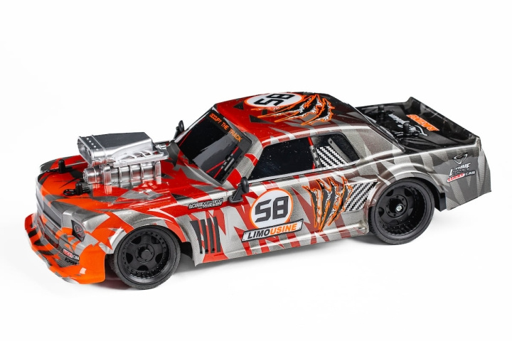 TEC-TOY Extreme Racing R/C 1:16 2,4G 3,7V Li-ion, orange i gruppen LEGETØJ, BØRN & BABY / Radiostyrede / Radiostyrede biler hos TP E-commerce Nordic AB (C86648)