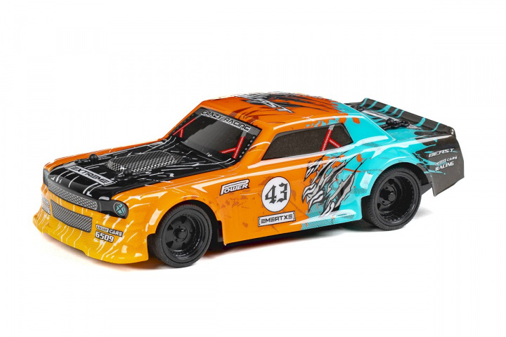 TEC-TOY Beast Racing R/C 1:24 2,4GHz, orange i gruppen LEGETØJ, BØRN & BABY / Radiostyrede / Radiostyrede biler hos TP E-commerce Nordic AB (C86649)