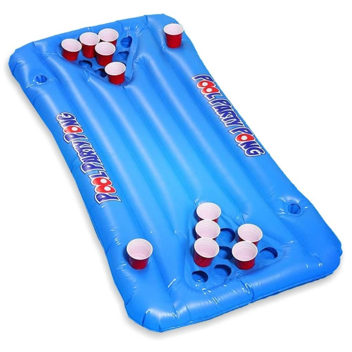 MikaMax Oppustelig Beer Pong-float (04101) i gruppen SPORT, FRITID & HOBBY / Sjove gadgets / Sjove gadgets hos TP E-commerce Nordic AB (C86663)