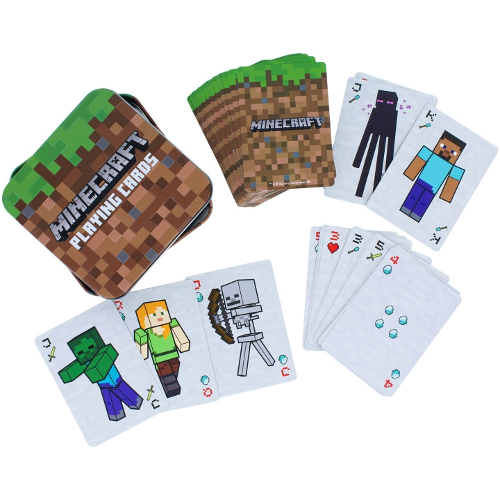 Paladone Minecraft-spillekort (PP6587MCF) i gruppen LEGETØJ, BØRN & BABY / Legetøj / Brætspil / Familiespil hos TP E-commerce Nordic AB (C86666)