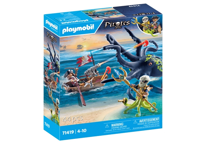 Playmobil Kampen med den gigantiske blæksprutte (71419) i gruppen LEGETØJ, BØRN & BABY / Legetøj / Legetøj hos TP E-commerce Nordic AB (C86689)