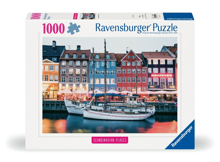 Ravensburger Puslespil Scandinavian Copenhagen Denmark 1000p (12000111) i gruppen LEGETØJ, BØRN & BABY / Legetøj / Puslespil hos TP E-commerce Nordic AB (C86694)