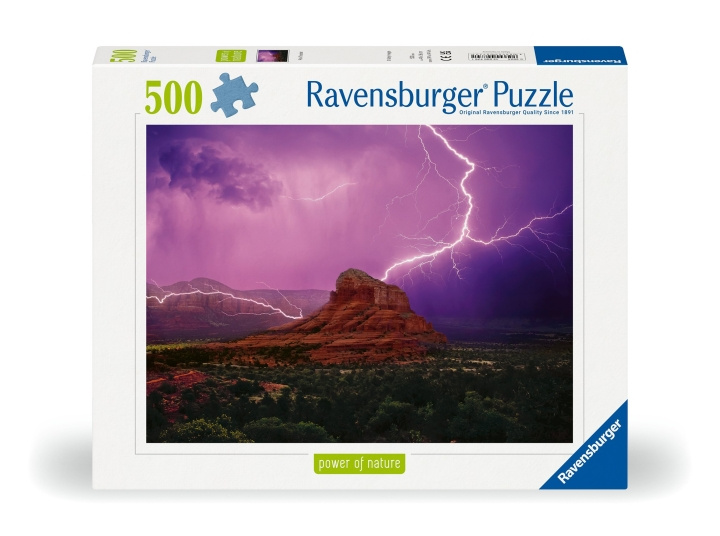 Ravensburger Puslespil Pink Thunder 500p (12000779) i gruppen LEGETØJ, BØRN & BABY / Legetøj / Puslespil hos TP E-commerce Nordic AB (C86696)