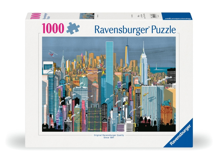 Ravensburger Puslespil I Am New York 1000p (12000784) i gruppen LEGETØJ, BØRN & BABY / Legetøj / Puslespil hos TP E-commerce Nordic AB (C86697)