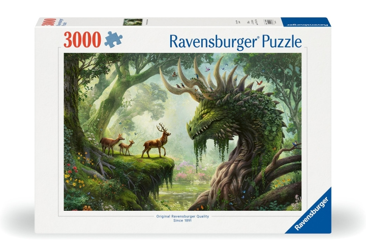 Ravensburger Puslespil Skovdragen vågner 3000p (12000808) i gruppen LEGETØJ, BØRN & BABY / Legetøj / Puslespil hos TP E-commerce Nordic AB (C86703)