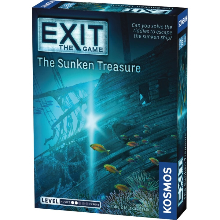 Exit: Escape Room : The Sunken Treasure (EN) (KOS1359) i gruppen LEGETØJ, BØRN & BABY / Legetøj / Brætspil / Familiespil hos TP E-commerce Nordic AB (C86705)