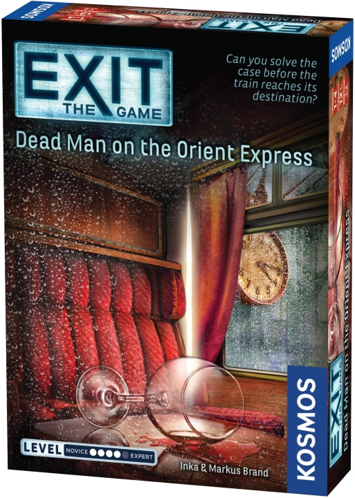 Exit: Escape Room : Dead Man on the Orient Express (EN) (KOS1358) i gruppen LEGETØJ, BØRN & BABY / Legetøj / Brætspil / Familiespil hos TP E-commerce Nordic AB (C86711)