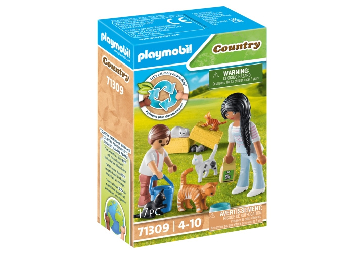 Playmobil Kattefamilie (71309) i gruppen LEGETØJ, BØRN & BABY / Legetøj / Legetøj hos TP E-commerce Nordic AB (C86714)