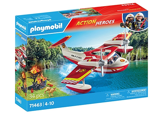 Playmobil Brandbekæmpelse Søfly med slukningsfunktion (71463) i gruppen LEGETØJ, BØRN & BABY / Legetøj / Legetøj hos TP E-commerce Nordic AB (C86718)