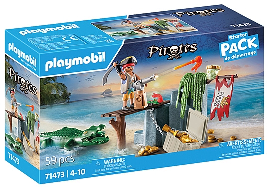 Playmobil Pirat med alligator (71473) i gruppen LEGETØJ, BØRN & BABY / Legetøj / Legetøj hos TP E-commerce Nordic AB (C86719)