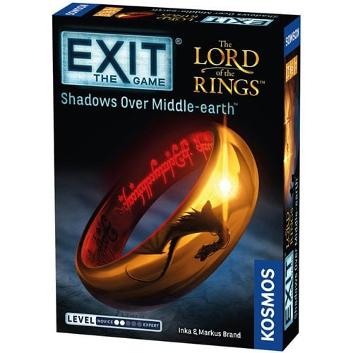 Exit: Escape Room : Lord Of The Rings - Shadows Over Middle-Earth (EN) (KOS1707) i gruppen LEGETØJ, BØRN & BABY / Legetøj / Brætspil / Familiespil hos TP E-commerce Nordic AB (C86733)