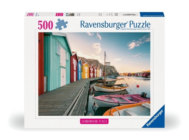 Ravensburger Puslespil Bådhuse i Smogen 500p (12000847) i gruppen LEGETØJ, BØRN & BABY / Legetøj / Puslespil hos TP E-commerce Nordic AB (C86776)