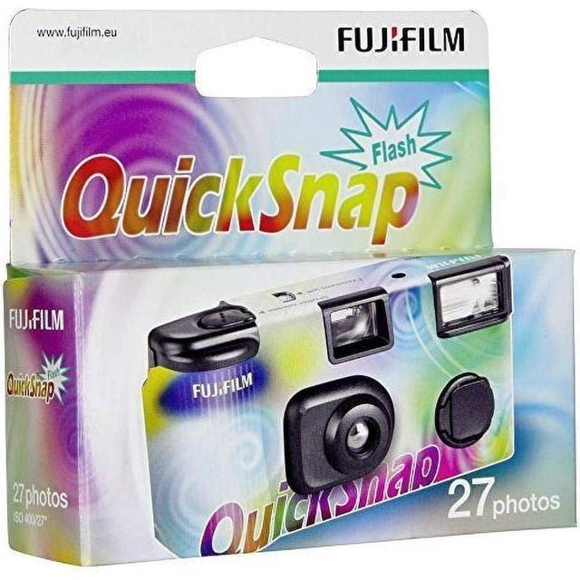 Fuji QuickSnap Flash 400 Engangskamera i gruppen HJEMMEELEKTRONIK / Foto og video / Kamera hos TP E-commerce Nordic AB (C86788)