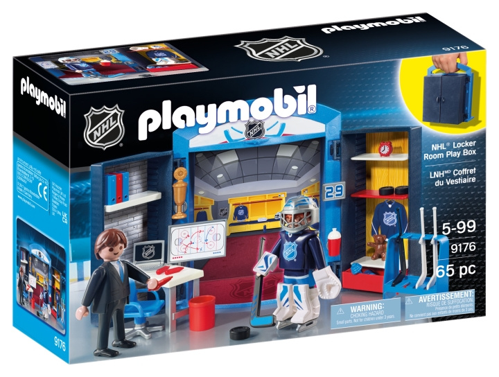 Playmobil NHL Locker Room Play Box (9176) i gruppen LEGETØJ, BØRN & BABY / Legetøj / Legetøj hos TP E-commerce Nordic AB (C86798)