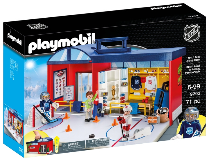 Playmobil NHL Take Along Arena (9293) i gruppen LEGETØJ, BØRN & BABY / Legetøj / Legetøj hos TP E-commerce Nordic AB (C86799)