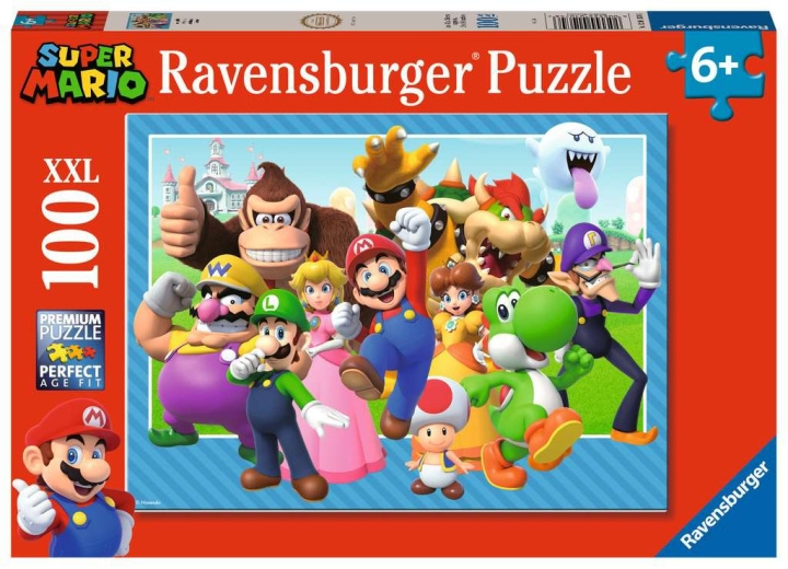 Ravensburger Super Mario 100p puslespil i gruppen LEGETØJ, BØRN & BABY / Legetøj / Puslespil hos TP E-commerce Nordic AB (C86808)