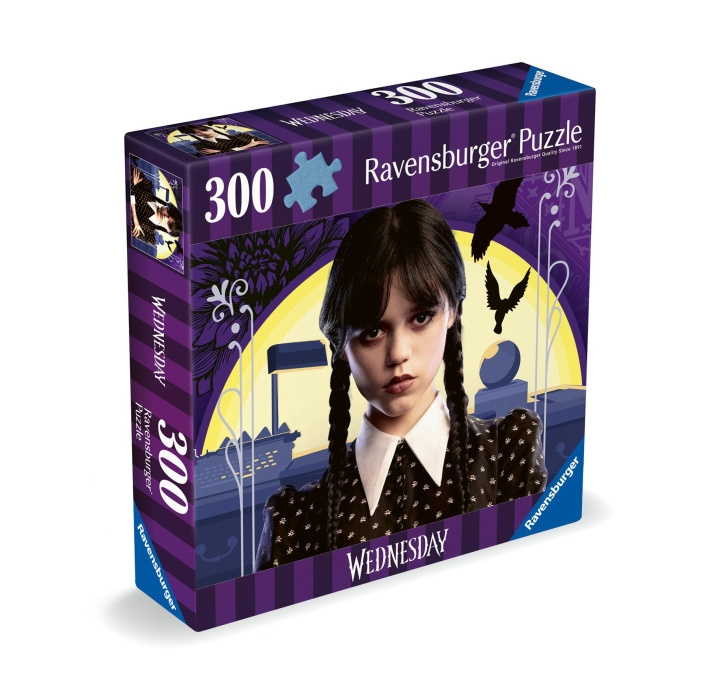 Ravensburger Puzzle Wednesday No Hug Zone 300p (10217575) i gruppen LEGETØJ, BØRN & BABY / Legetøj / Puslespil hos TP E-commerce Nordic AB (C86809)