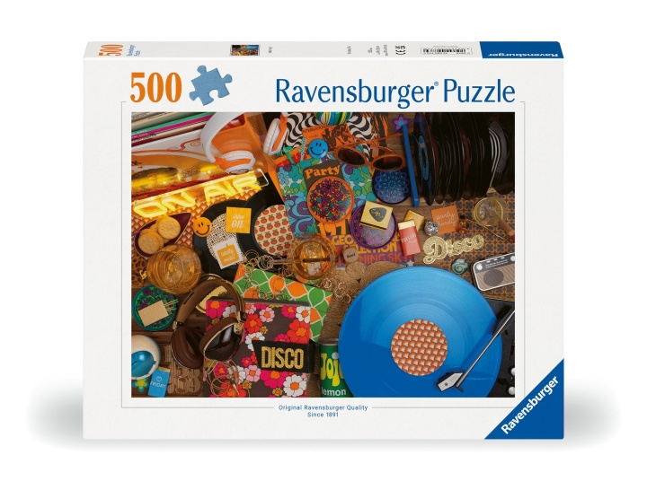 Ravensburger Puslespil Vinyl Is Back 500p (12000773) i gruppen LEGETØJ, BØRN & BABY / Legetøj / Puslespil hos TP E-commerce Nordic AB (C86810)