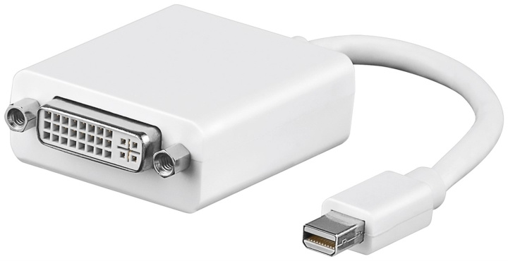 Goobay Mini DisplayPort™/DVI-D-adapterkabel 1.1 Mini DisplayPort plugg > DVI-I-uttaget Dual Link (24 + 5 stift) i gruppen COMPUTERTILBEHØR / Kabler og adaptere / DVI / Adaptere hos TP E-commerce Nordic AB (C86852)