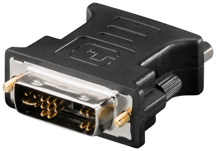 Goobay Monitoradapter DVI-A/VGA DVIA plugg (12 + 5 stift) > VGA-uttag (15-pin) i gruppen COMPUTERTILBEHØR / Kabler og adaptere / VGA / Adaptere hos TP E-commerce Nordic AB (C86912)