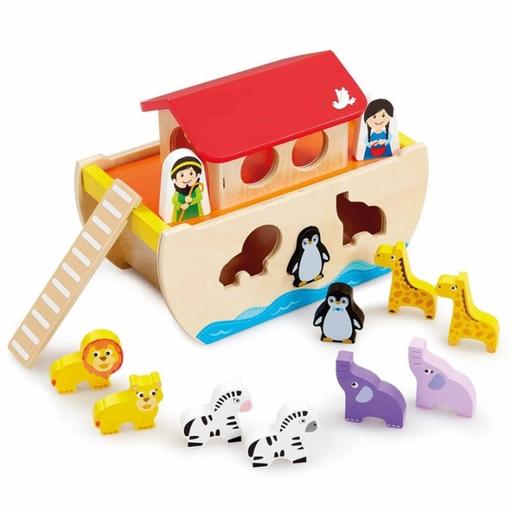 Woodlets Noahs Ark Shape Sorter (31216137) i gruppen LEGETØJ, BØRN & BABY / Babyleg (0-3 år) / Aktivitetslegetøj hos TP E-commerce Nordic AB (C87093)