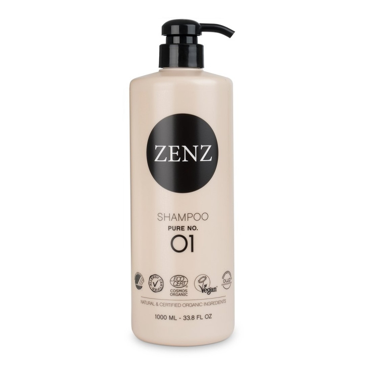 ZENZ Organic Pure No. 01 Shampoo - 1000 ml i gruppen SKØNHED & HELSE / Hår og styling / Hårpleje / Shampoo hos TP E-commerce Nordic AB (C87096)