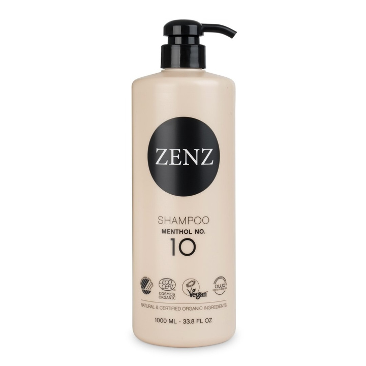 ZENZ Økologisk Menthol No. 10 Shampoo - 1000 ml i gruppen SKØNHED & HELSE / Hår og styling / Hårpleje / Shampoo hos TP E-commerce Nordic AB (C87101)