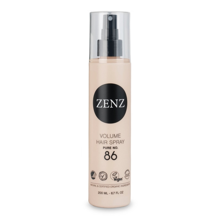 ZENZ Organic Volume Hair Spray No. 86 Medium Hold - 200 ml i gruppen SKØNHED & HELSE / Hår og styling / Hår styling / Volumen pulver hos TP E-commerce Nordic AB (C87102)