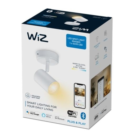 WiZ IMAGEO WiZ Spots 1x5W W 27-65K TW i gruppen HJEM, HUS & HAVE / Smart hjem / Smart belysning hos TP E-commerce Nordic AB (C87126)