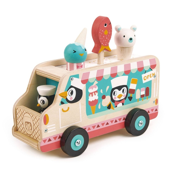 Tender Leaf Penguin\'s Gelato Van - (TL8235) i gruppen LEGETØJ, BØRN & BABY / Legetøj / Legetøjsbiler hos TP E-commerce Nordic AB (C87146)