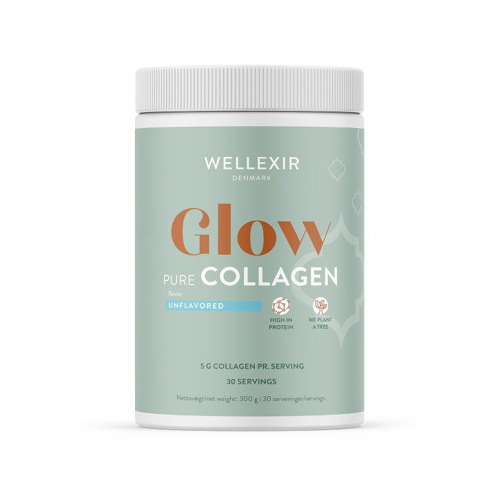 Wellexir Glow ren kollagen 300 g i gruppen SKØNHED & HELSE / Hår og styling / Hårpleje / Hårserum hos TP E-commerce Nordic AB (C87163)