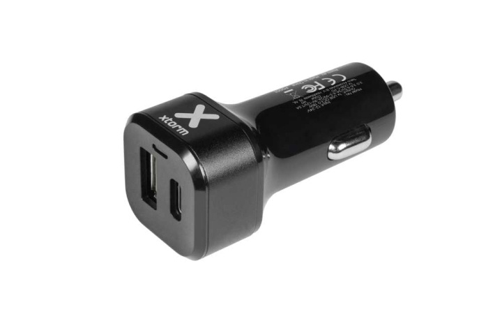 Xtorm 48W biloplader Pro - USB-C + USB-A biloplader i gruppen SMARTPHONES & TABLETS / Opladere og kabler / Bilopladere hos TP E-commerce Nordic AB (C87195)