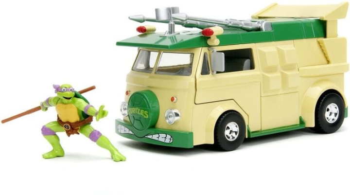 Teenage Mutant Ninja Turtles Jada - Ninja Turtles - Turtles Part Wagon 1:24 (253285003) i gruppen LEGETØJ, BØRN & BABY / Legetøj / Legetøjsbiler hos TP E-commerce Nordic AB (C87203)