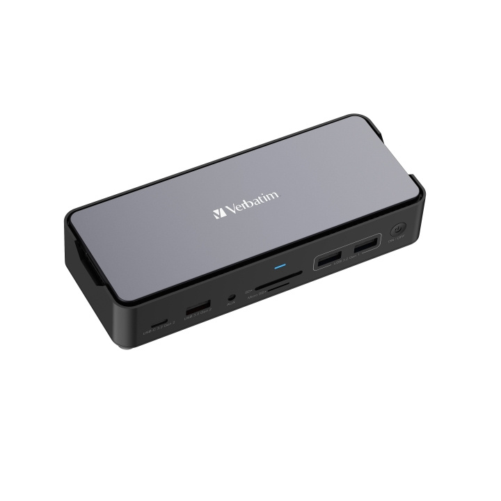 Verbatim USB-C Pro Docking Station 15 Port m/SSD Inkluderet CDS-15SSD i gruppen COMPUTERTILBEHØR / Bærbare computere og tilbehør / Docking stationer hos TP E-commerce Nordic AB (C87307)