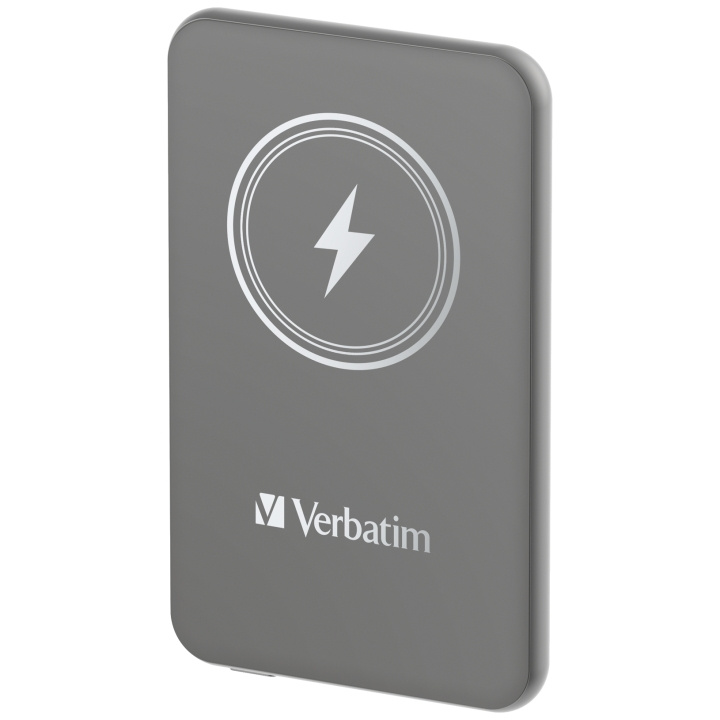 Verbatim Charge ´n´ Go Magnetisk trådløs powerbank 5000 i gruppen SMARTPHONES & TABLETS / Opladere og kabler / Powerbanks hos TP E-commerce Nordic AB (C87310)