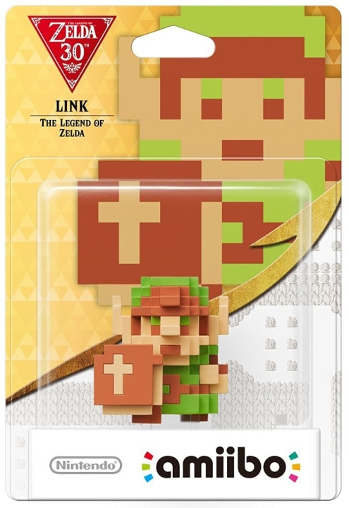 Nintendo Amiibo-figur 8-bit Link i gruppen HJEMMEELEKTRONIK / Spilkonsoller og tilbehør / Nintendo Switch hos TP E-commerce Nordic AB (C87423)