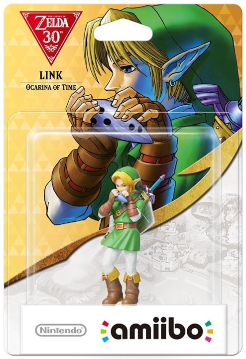 Nintendo Amiibo-figur Link (Ocarina of Time) i gruppen HJEMMEELEKTRONIK / Spilkonsoller og tilbehør / Nintendo Switch / Tilbehør hos TP E-commerce Nordic AB (C87424)