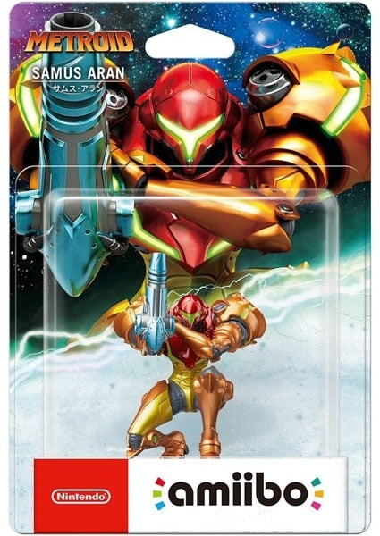 Nintendo Amiibo-figur Samus Aran i gruppen HJEMMEELEKTRONIK / Spilkonsoller og tilbehør / Nintendo Switch / Tilbehør hos TP E-commerce Nordic AB (C87437)