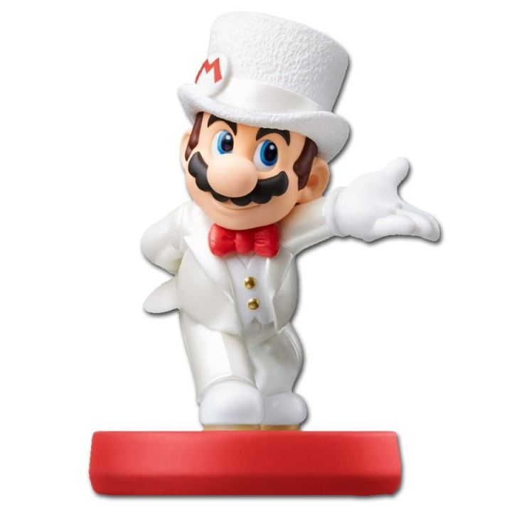 Amiibo Nintendo Amiibo Mario i bryllupstøj (Super Mario Collection) i gruppen HJEMMEELEKTRONIK / Spilkonsoller og tilbehør / Nintendo Switch hos TP E-commerce Nordic AB (C87438)