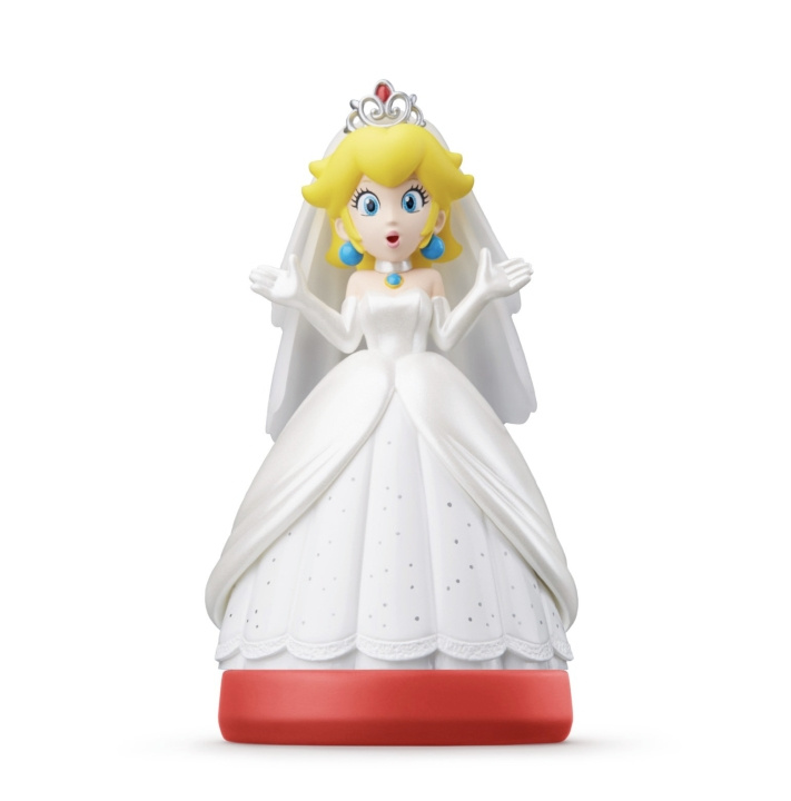 Amiibo Nintendo Amiibo Peach i bryllupstøj (Super Mario Collection) i gruppen HJEMMEELEKTRONIK / Spilkonsoller og tilbehør / Nintendo Switch hos TP E-commerce Nordic AB (C87439)