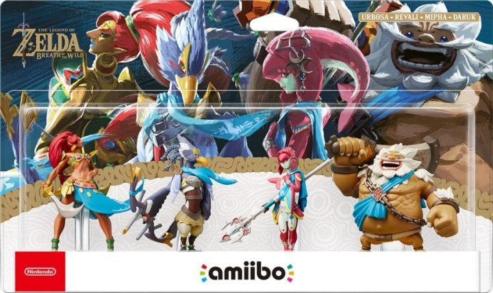 Amiibo Nintendo Amiibo Champions Pack (Breath of the Wild) i gruppen HJEMMEELEKTRONIK / Spilkonsoller og tilbehør / Nintendo Switch hos TP E-commerce Nordic AB (C87440)