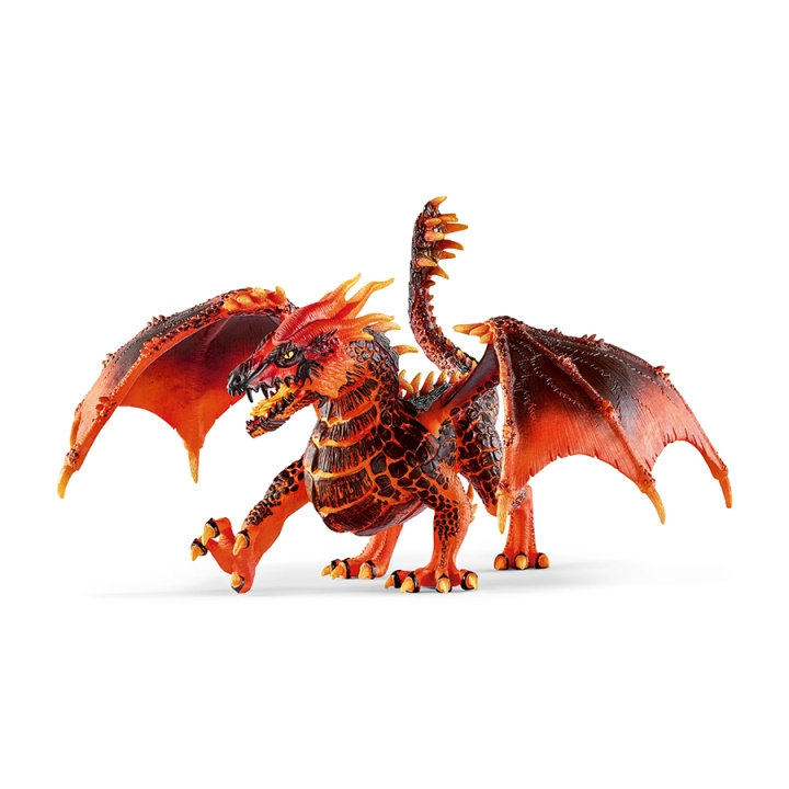 Schleich Eldrador-skabninger - Lavadrage (70138) i gruppen LEGETØJ, BØRN & BABY / Legetøj / Figurer, miniaturer og tilbehør hos TP E-commerce Nordic AB (C87444)