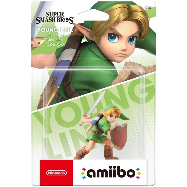 Nintendo Amiibo Young Link (Super Smash) i gruppen HJEMMEELEKTRONIK / Spilkonsoller og tilbehør / Nintendo Switch / Tilbehør hos TP E-commerce Nordic AB (C87461)