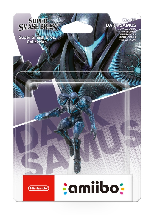 Amiibo Dark Samus (Super Smash Bros. Collection) i gruppen HJEMMEELEKTRONIK / Spilkonsoller og tilbehør / Nintendo Switch hos TP E-commerce Nordic AB (C87469)